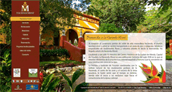 Desktop Screenshot of haciendamisne.com.mx